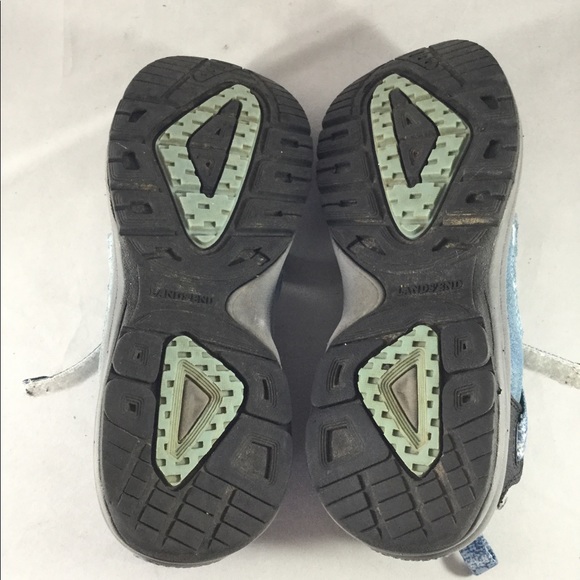 Lands' End Shoes Lands End Mesh Suede Hiking Walking Shoes Size 65